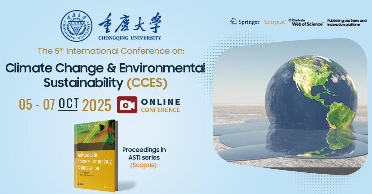 Climate Change and Environmental Sustainability (CCES) 5th Edition